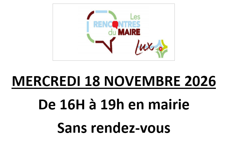 Permanence du Maire