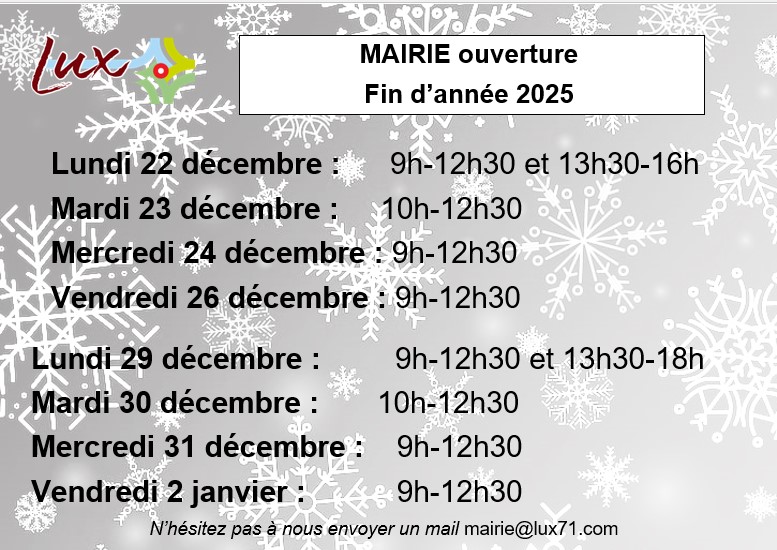 Mairie 2025