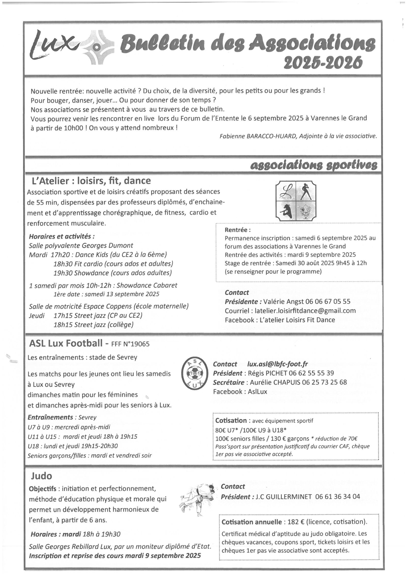 Bulletin des associations