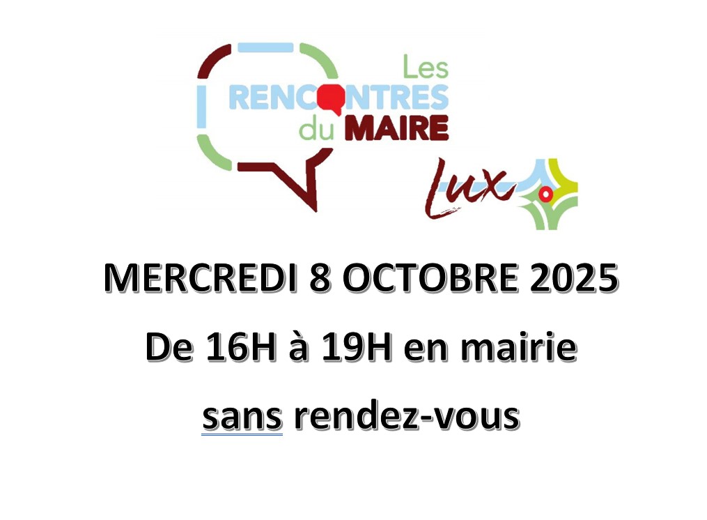 Permanence du  Maire 
