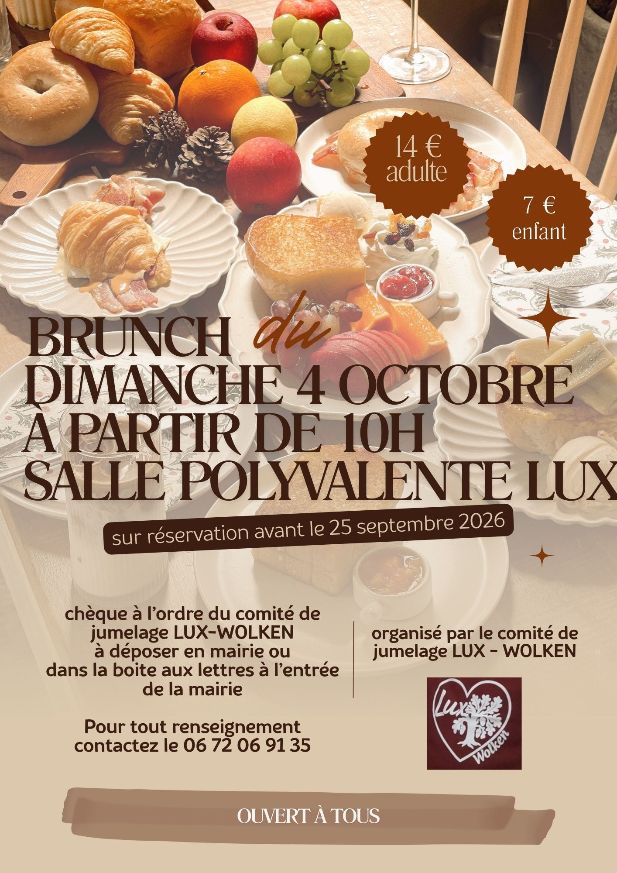 Brunch comité de jumelage